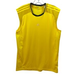 adidas Yellow Men's Tank Top
